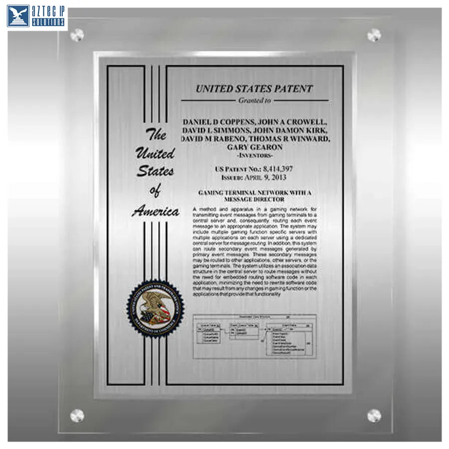Layout 2 | Patent Certificate - TransLucite® display
