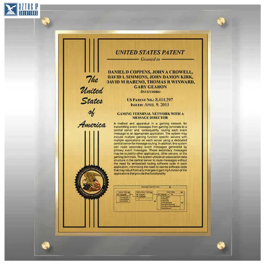 Layout 2 | Patent Certificate - TransLucite® display