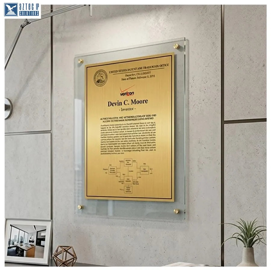 Lucite® wall plaque