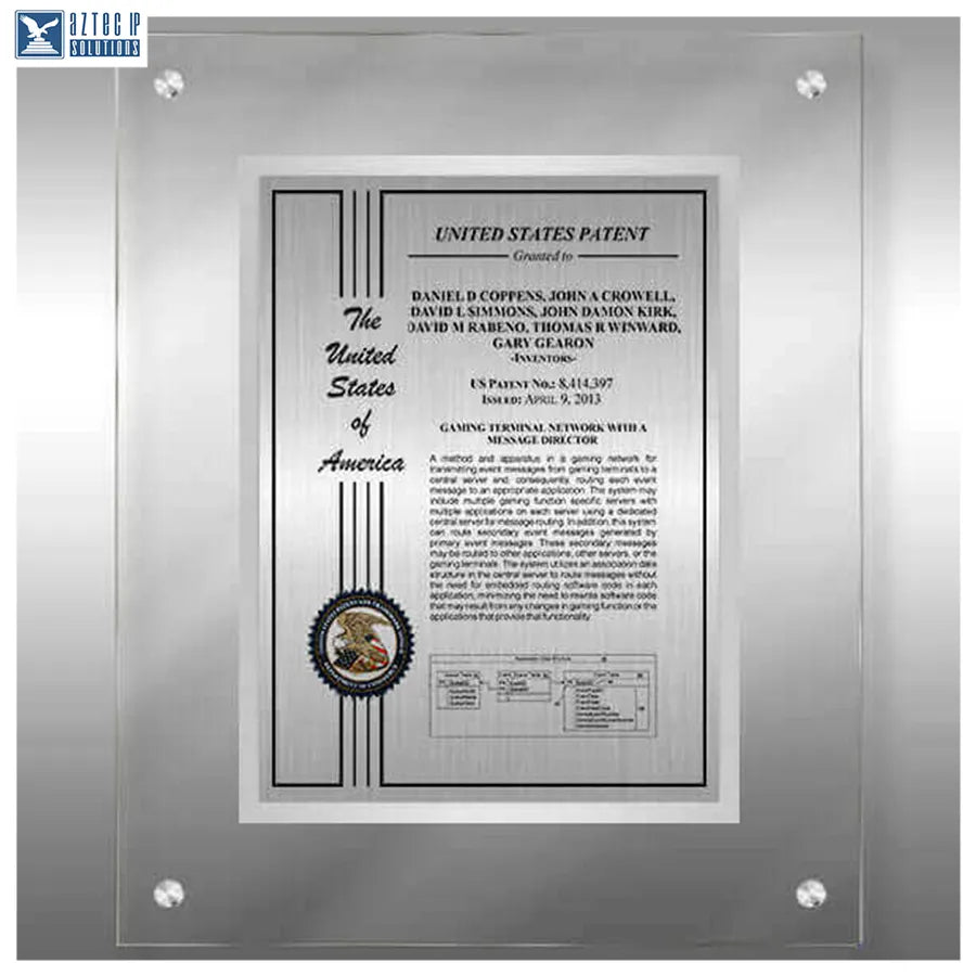 Layout 2 | Patent Certificate - Silver