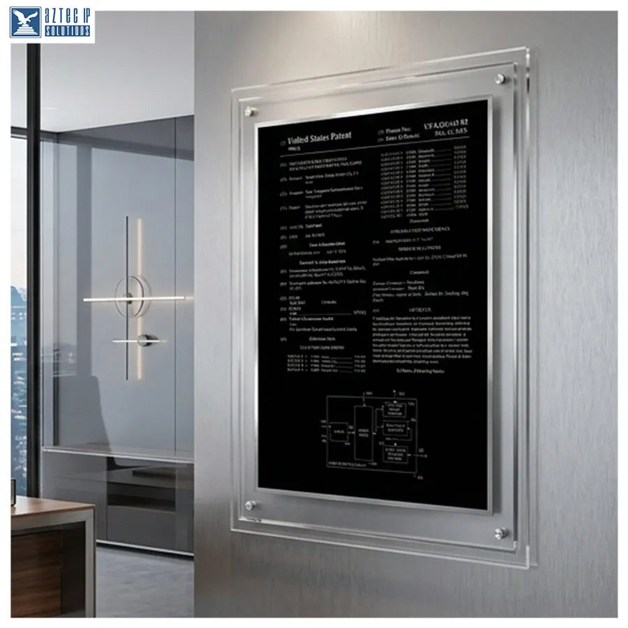 Floating wall plaque