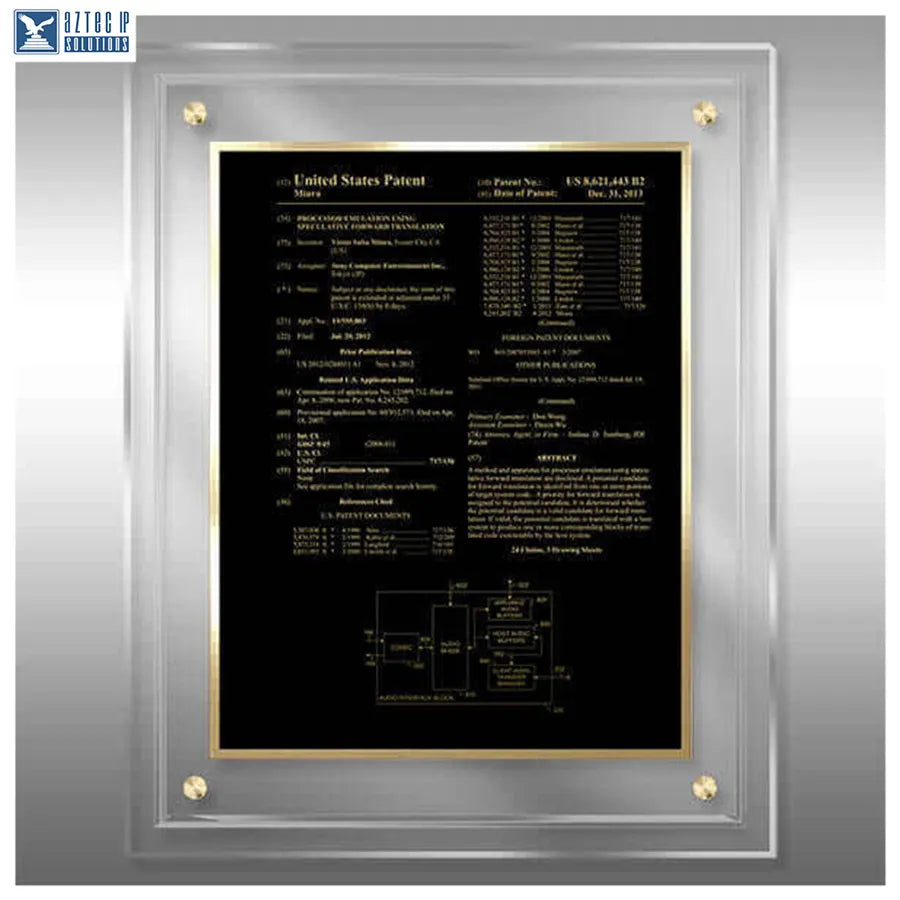 Layout 1 | Patent Front Page - Patent plaque