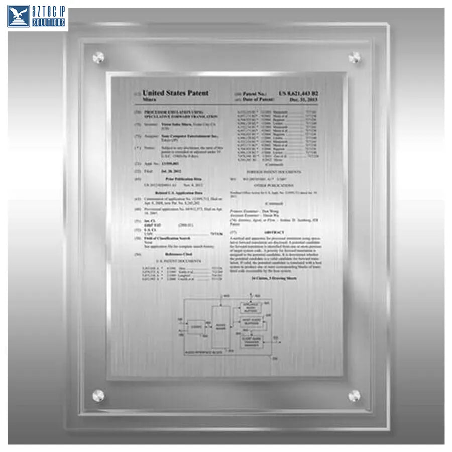 Layout 1 | Patent Front Page - Patent plaque