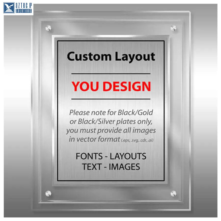 Layout 4 | Custom Layout - Award plaque