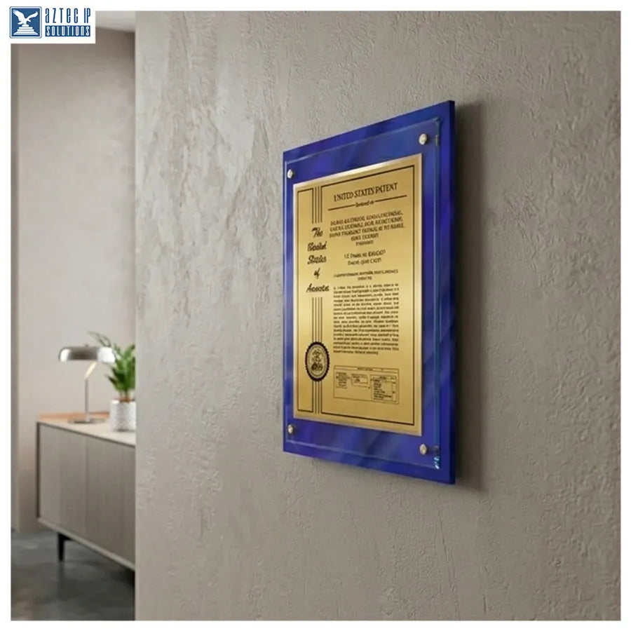 dimensional wall plaque