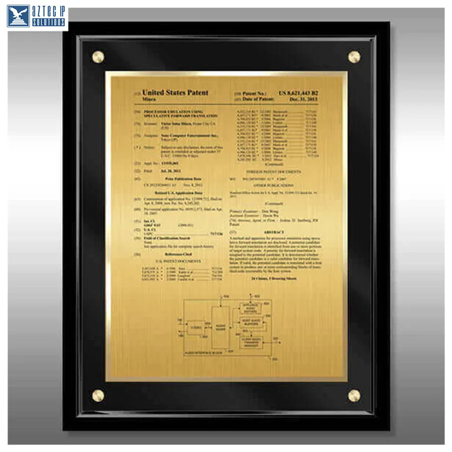 Layout 1 | Patent Front Page - Patent plaque