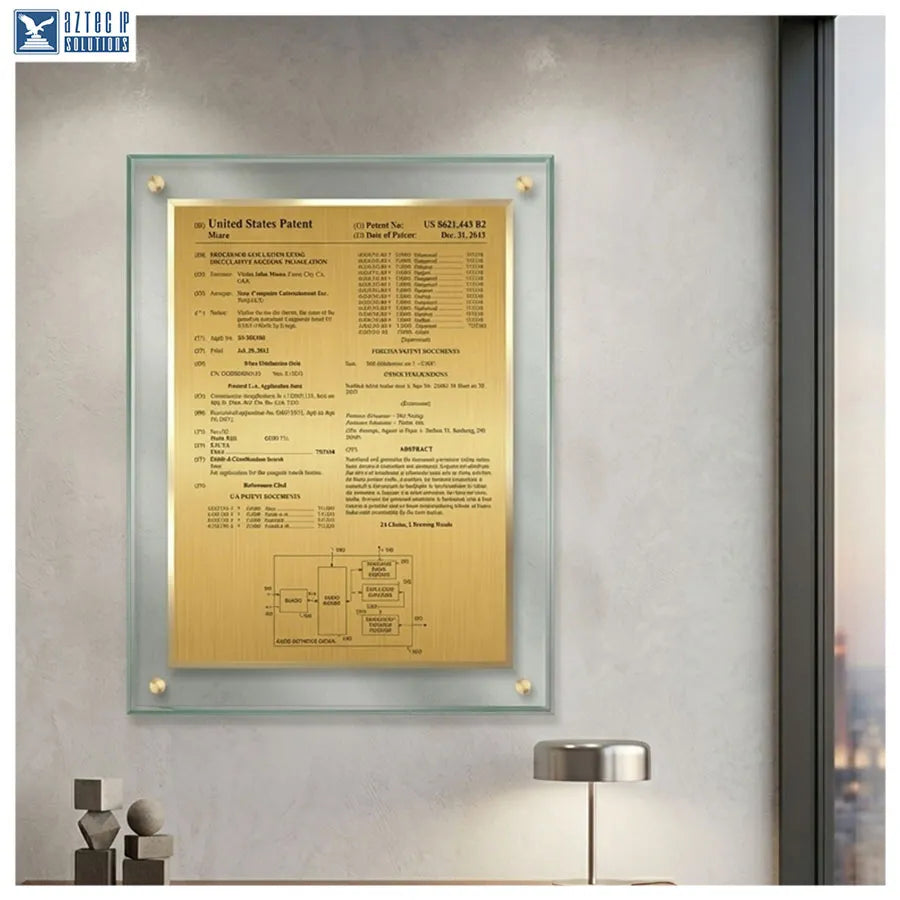 Office recognition plaque