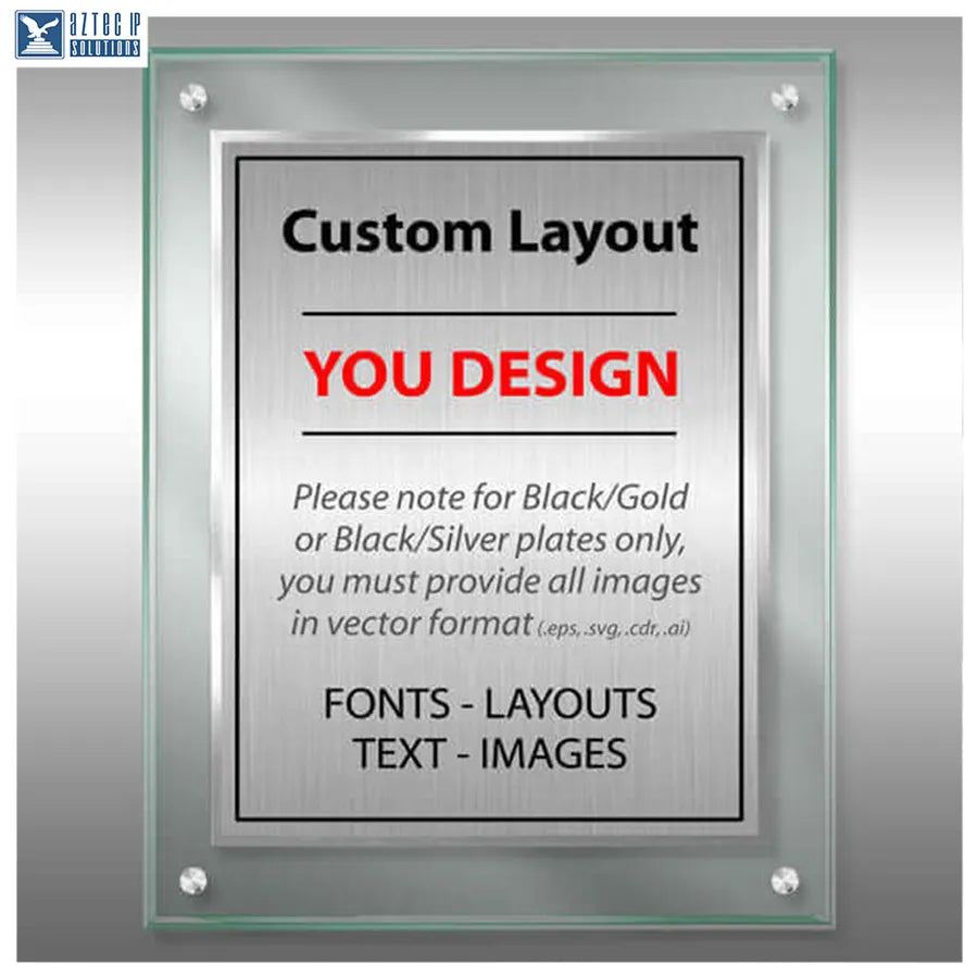 Layout 4 | Custom Layout - Floating wall plaque