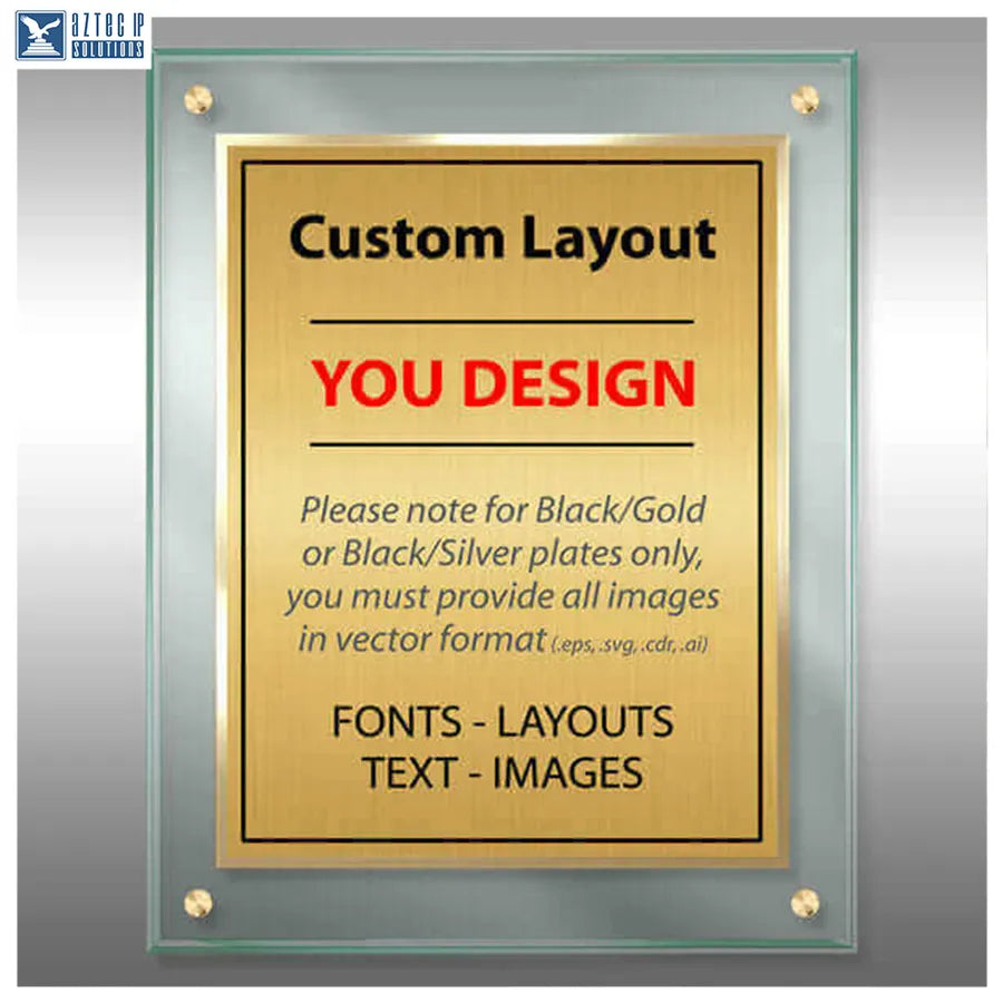 Layout 4 | Custom Layout - Floating wall plaque
