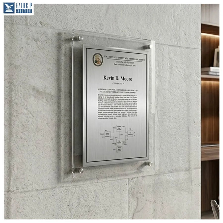 Lucite® plaque