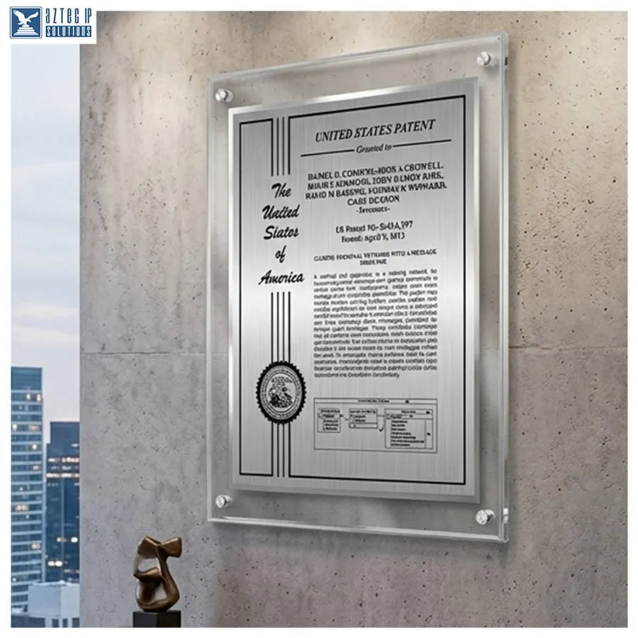 Office award plaque
