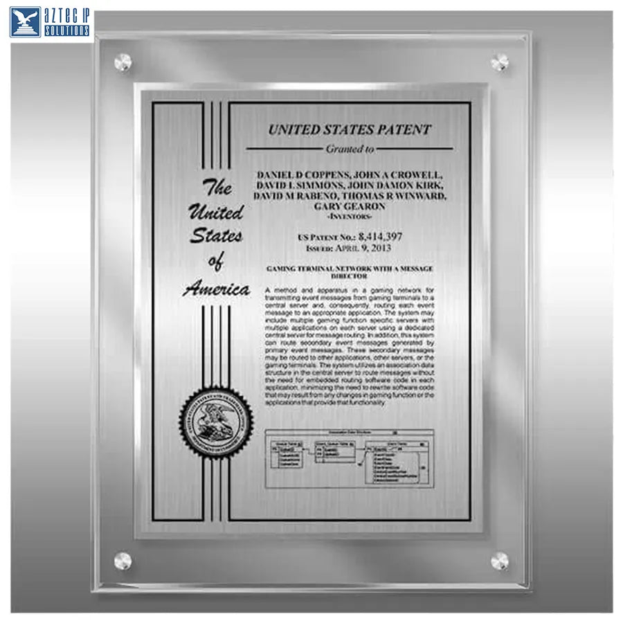 Layout 2 | Patent Certificate - TransLucite® display