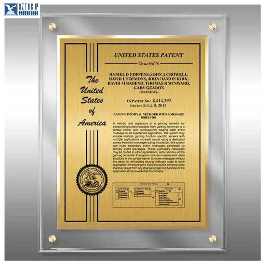 Layout 2 | Patent Certificate - TransLucite® display