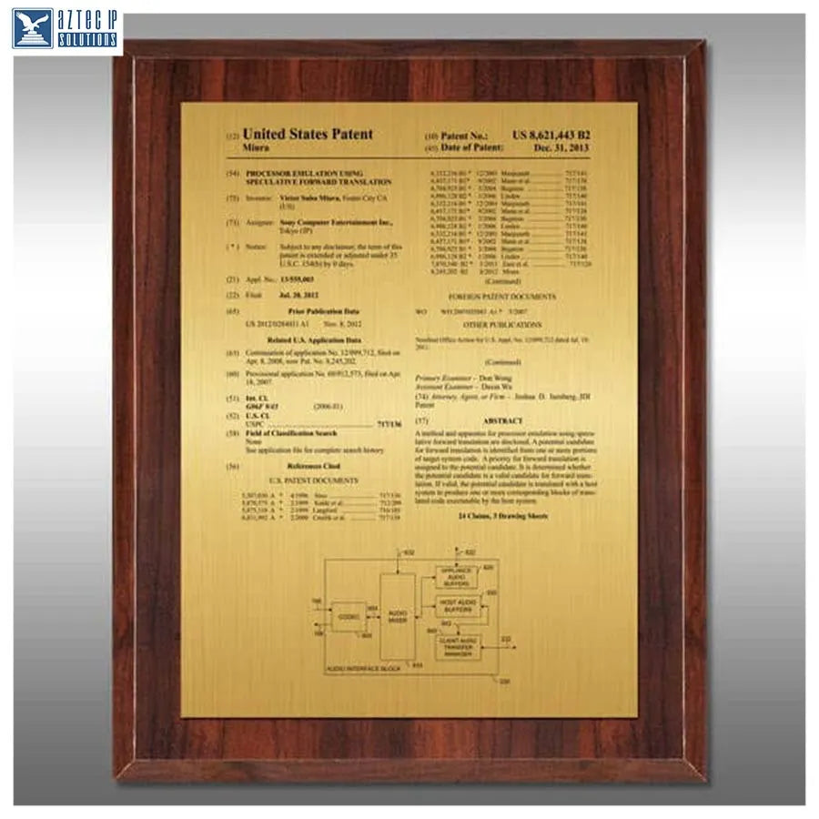 innovation award plaque