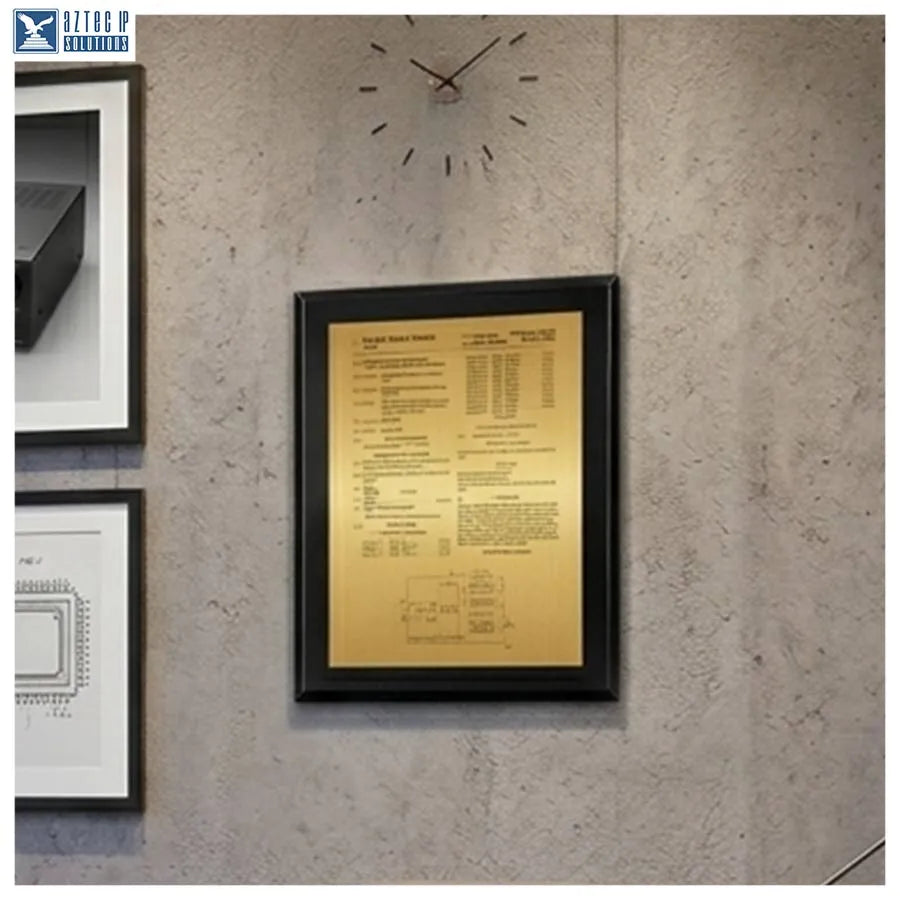 Innovation award plaque