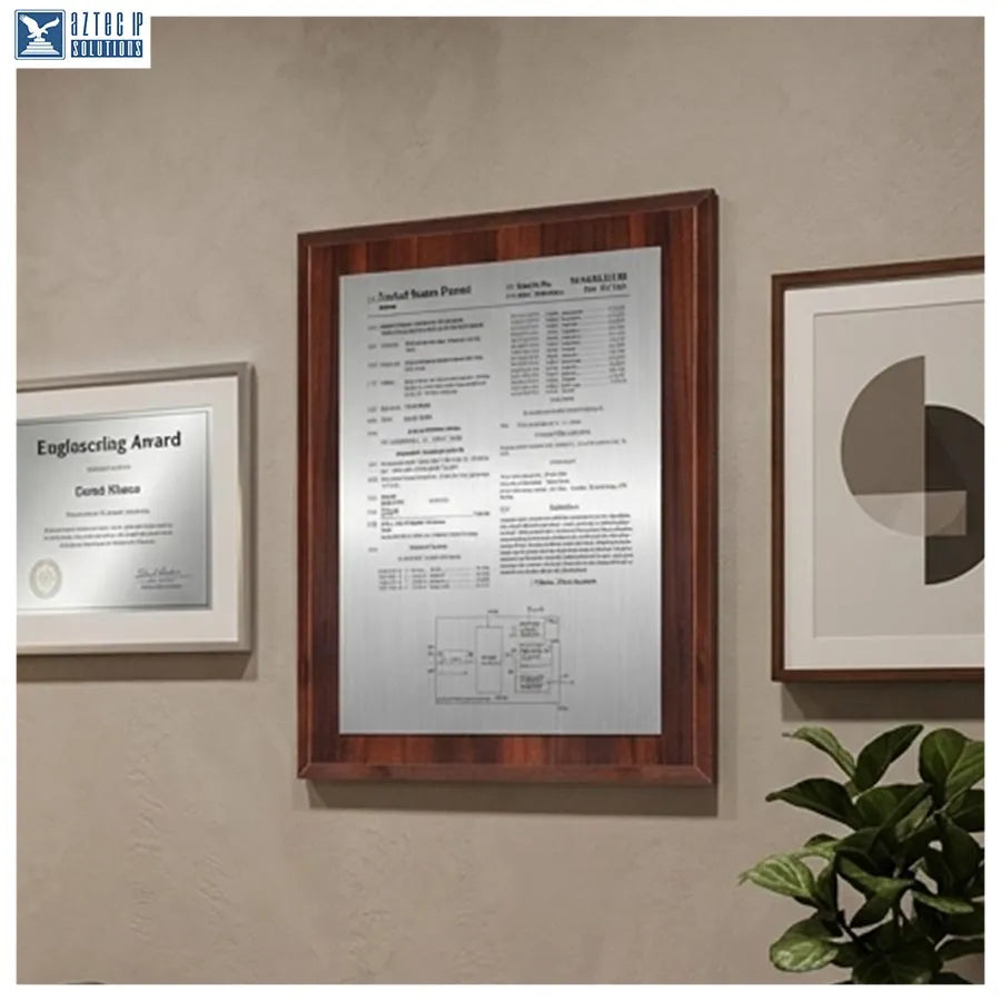 USPTO patent display