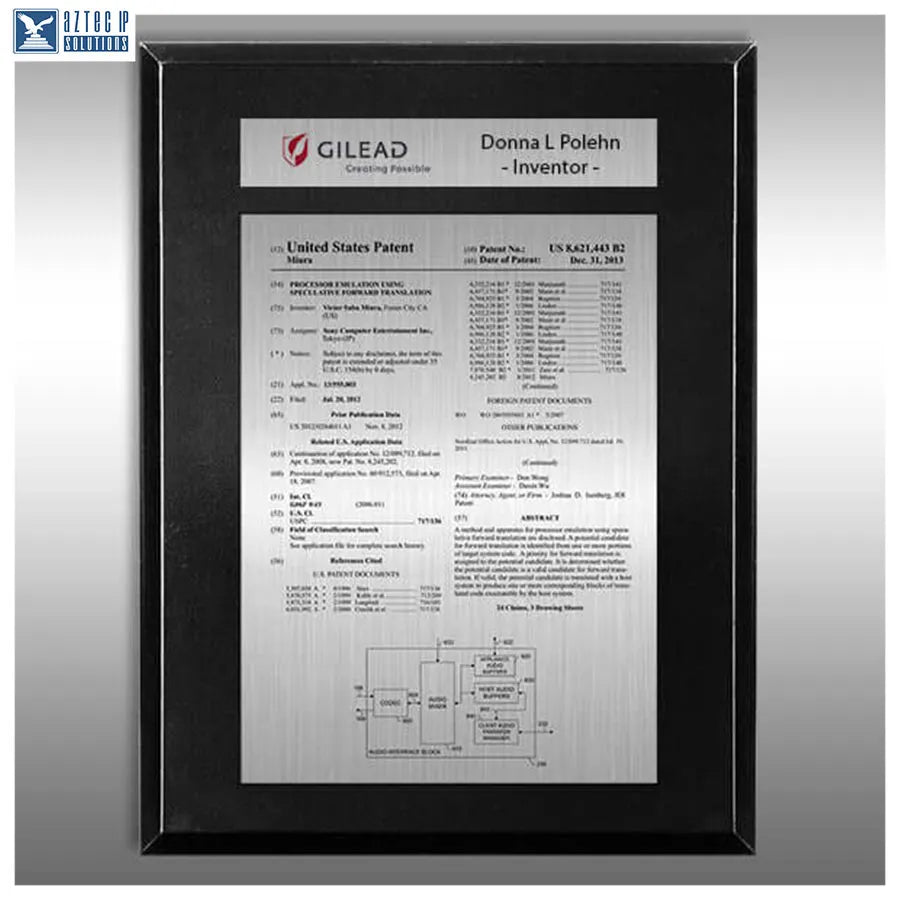 Patent achievement gift