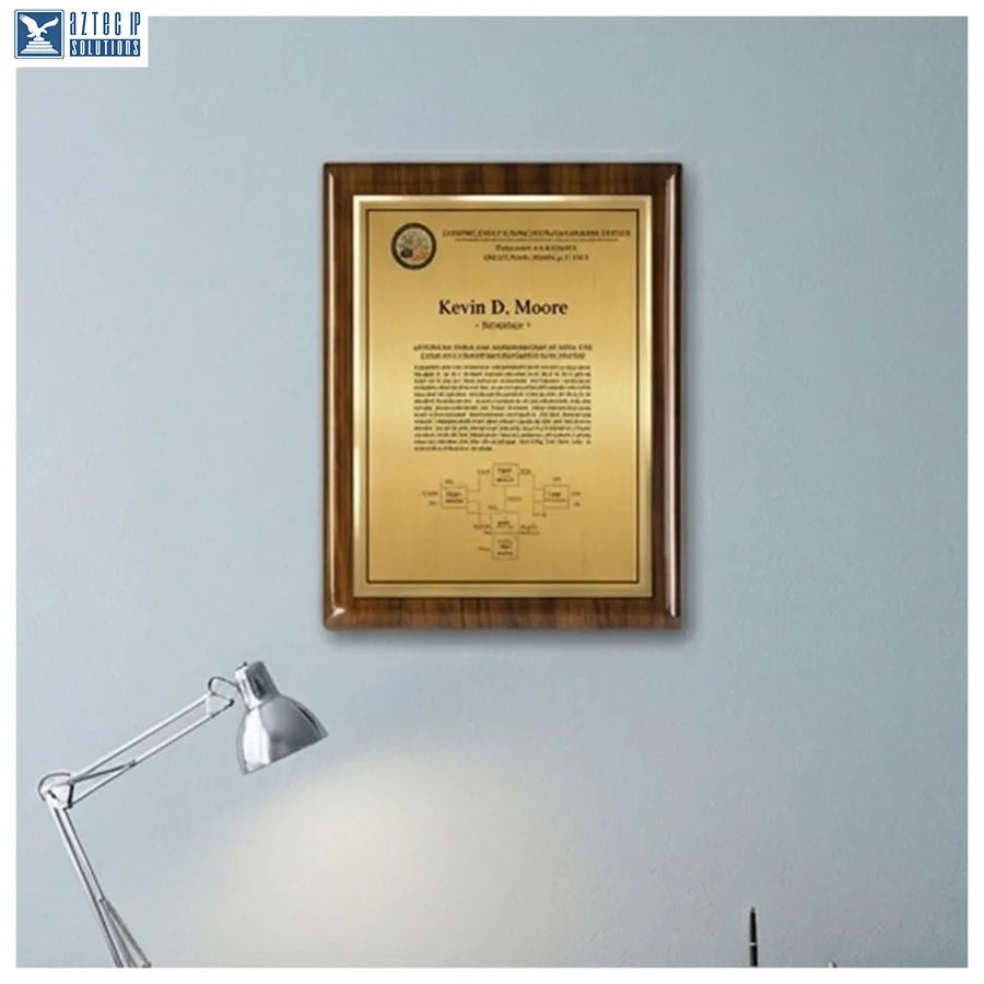 Innovation award plaque