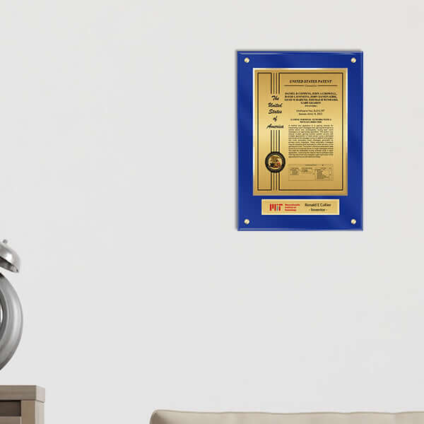 BluL-EZ15P Gold Patent Wall