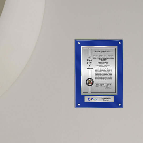 BluL-EZ15P Silver Patent Wall