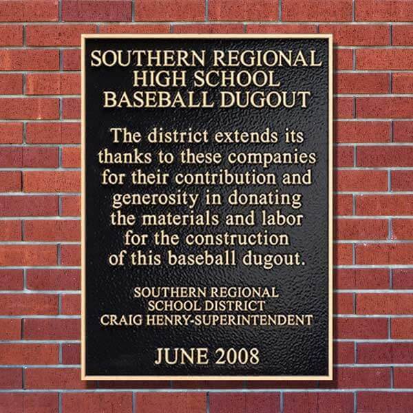 Sothern Regional School Bronze