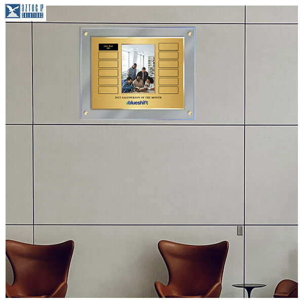 PPP-EZC2C-12IB Gold Plaque Wall