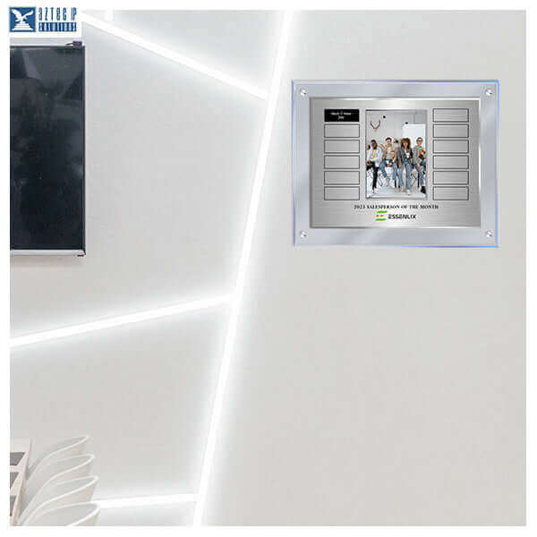 PPP-EZC2C-12IB Silver Plaque Wall