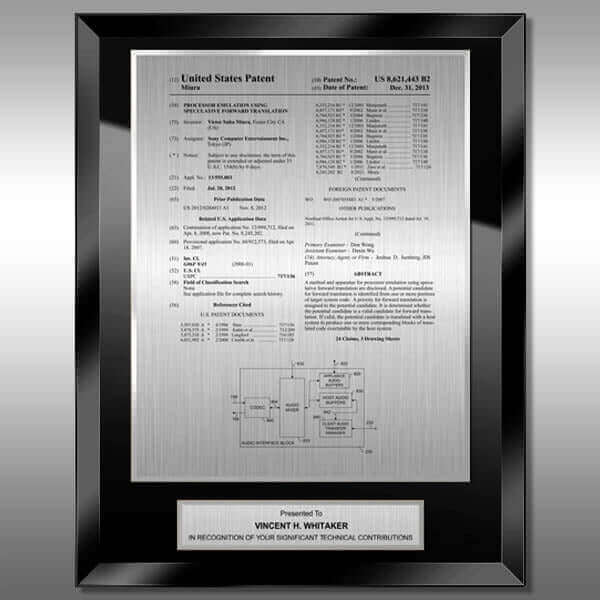 Patent Front Page