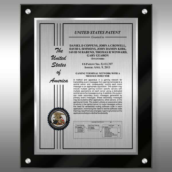 Patent Certificate