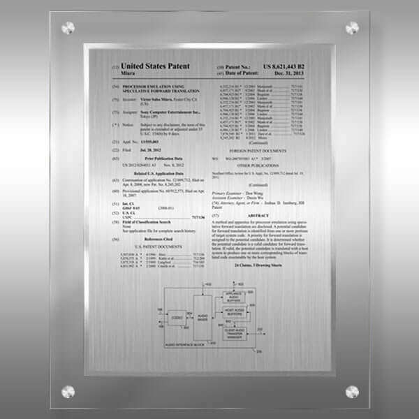 Patent Front Page