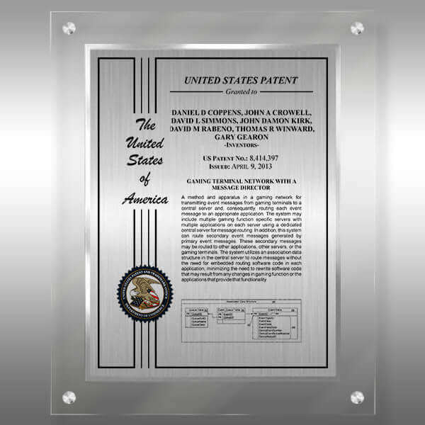 Patent Certificate