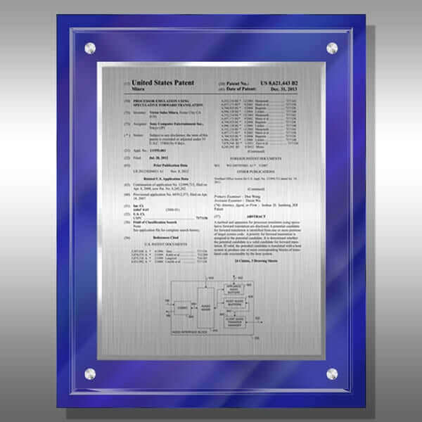 Patent Front Page