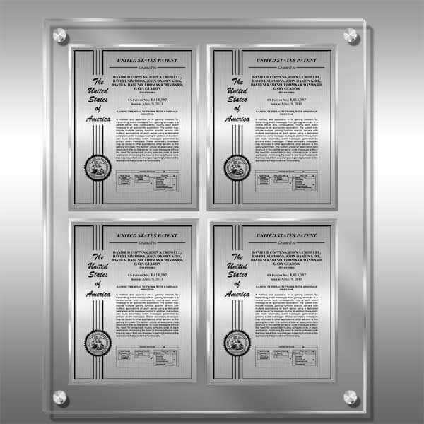 Layout 2 | Patent Certificate | Silver