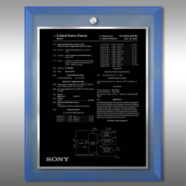 Glass Modern Blue MG-BS10Bu-L1