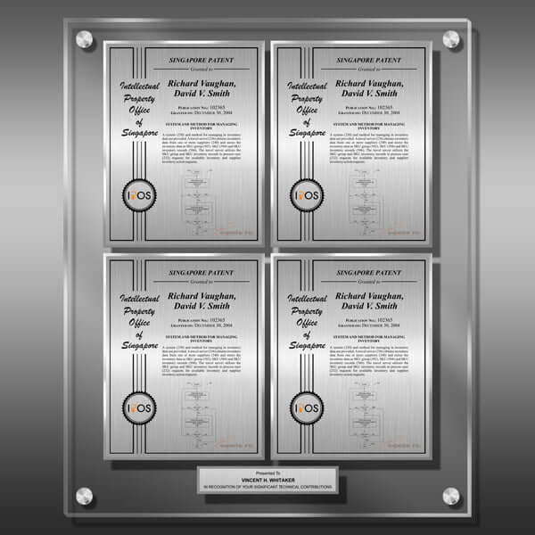 Layout 2 | Patent Certificate | Silver