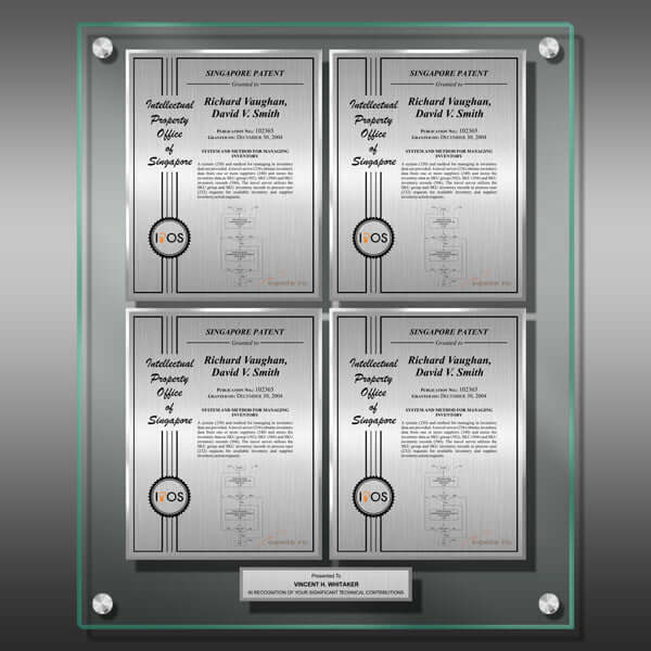 Layout 2 | Patent Certificate | Silver